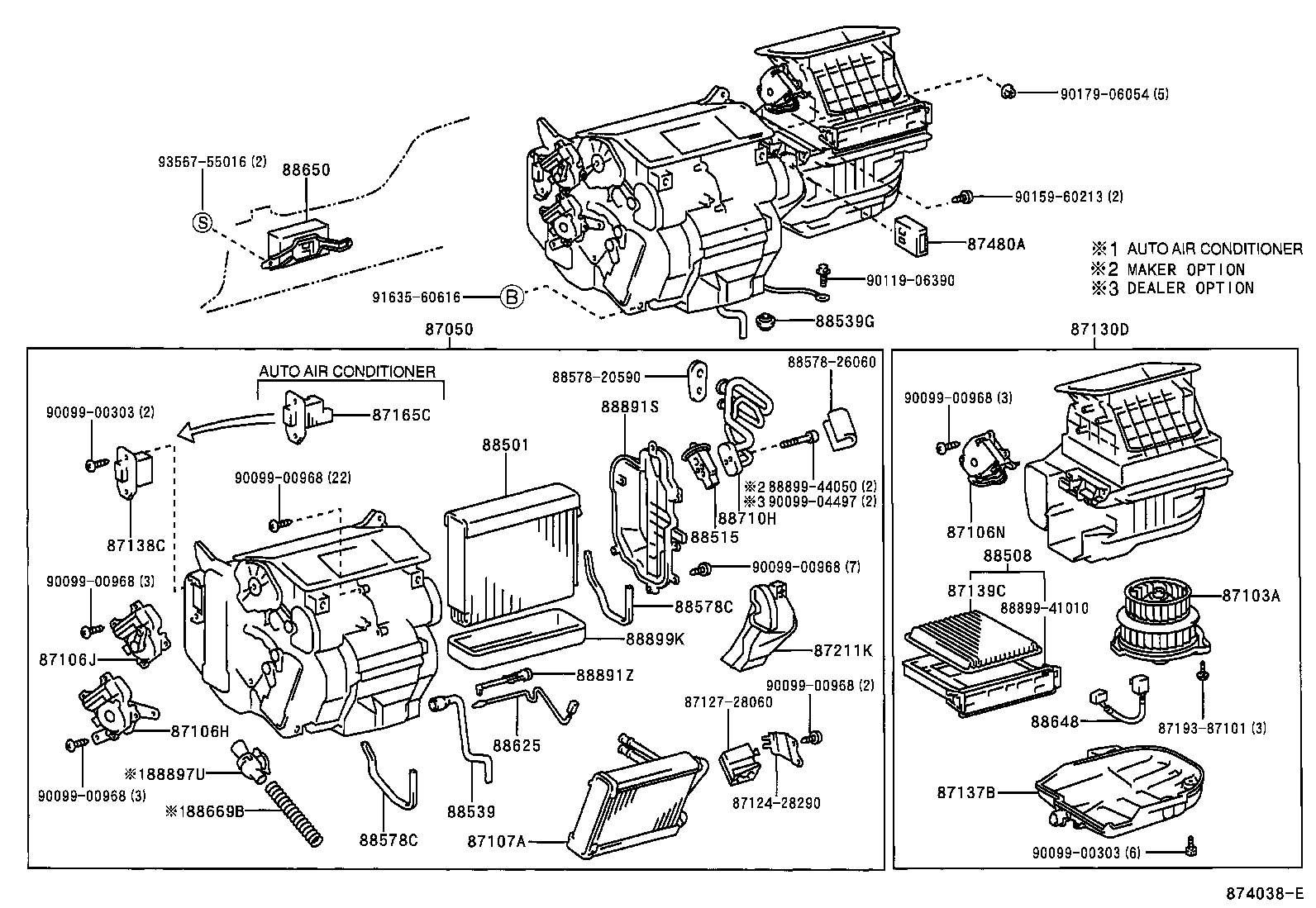 LEXUS 8889941010 - Филтър купе (поленов филтър) vvparts.bg