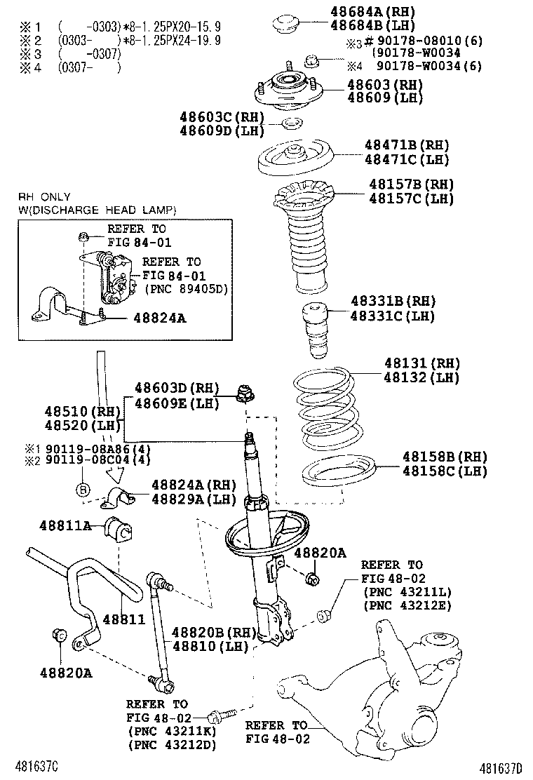 TOYOTA 48510-09A02 - Амортисьор vvparts.bg