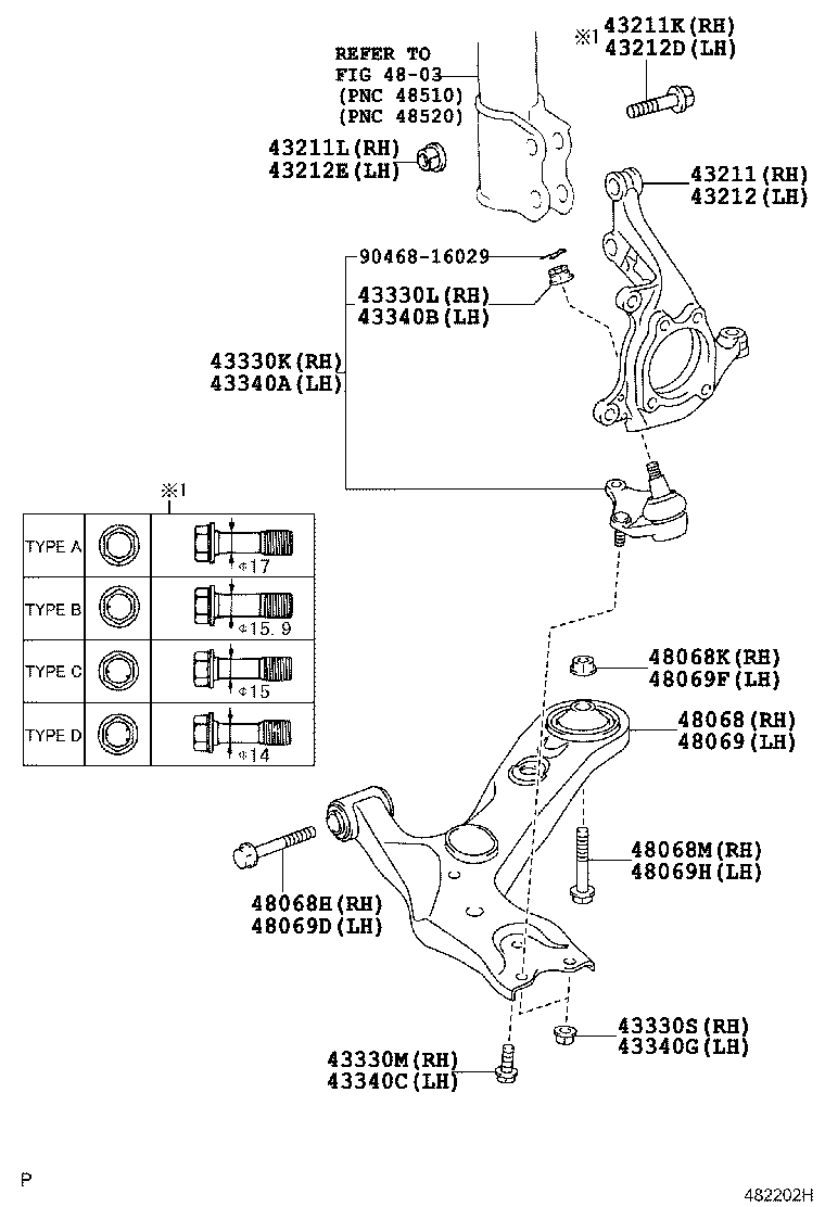 Opel 4806842050 - Носач, окачване на колелата vvparts.bg