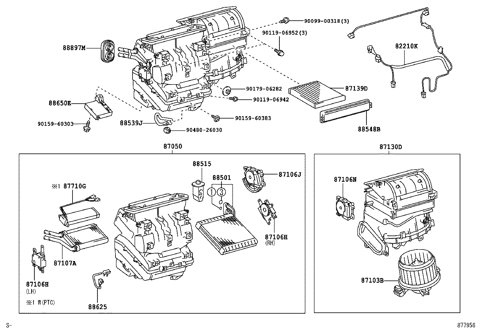 TOYOTA 87139-52020 - Филтър купе (поленов филтър) vvparts.bg