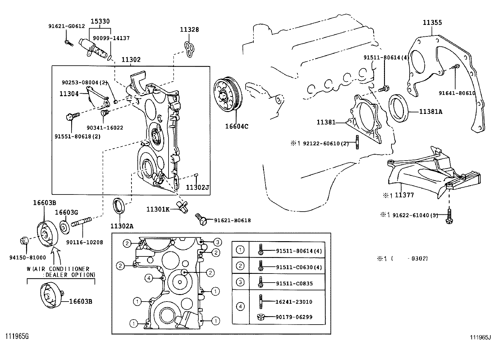 TOYOTA 884400D010 - Паразитна / водеща ролка, пистов ремък vvparts.bg