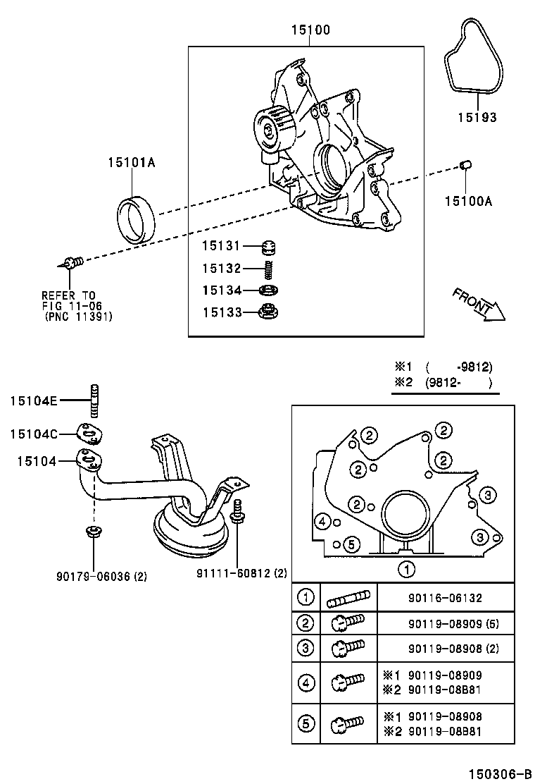 TOYOTA 90311-42031 - Семеринг, разпределителен вал vvparts.bg