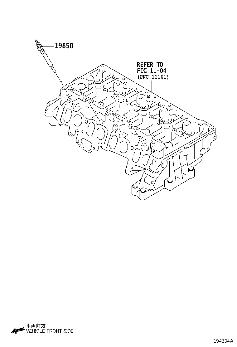 BMW 19850-WA020 - Подгревна свещ vvparts.bg