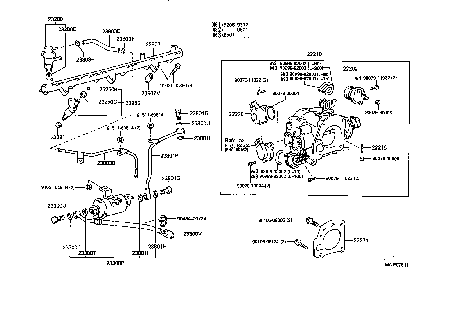 LEXUS 23300-69045 - Горивен филтър vvparts.bg