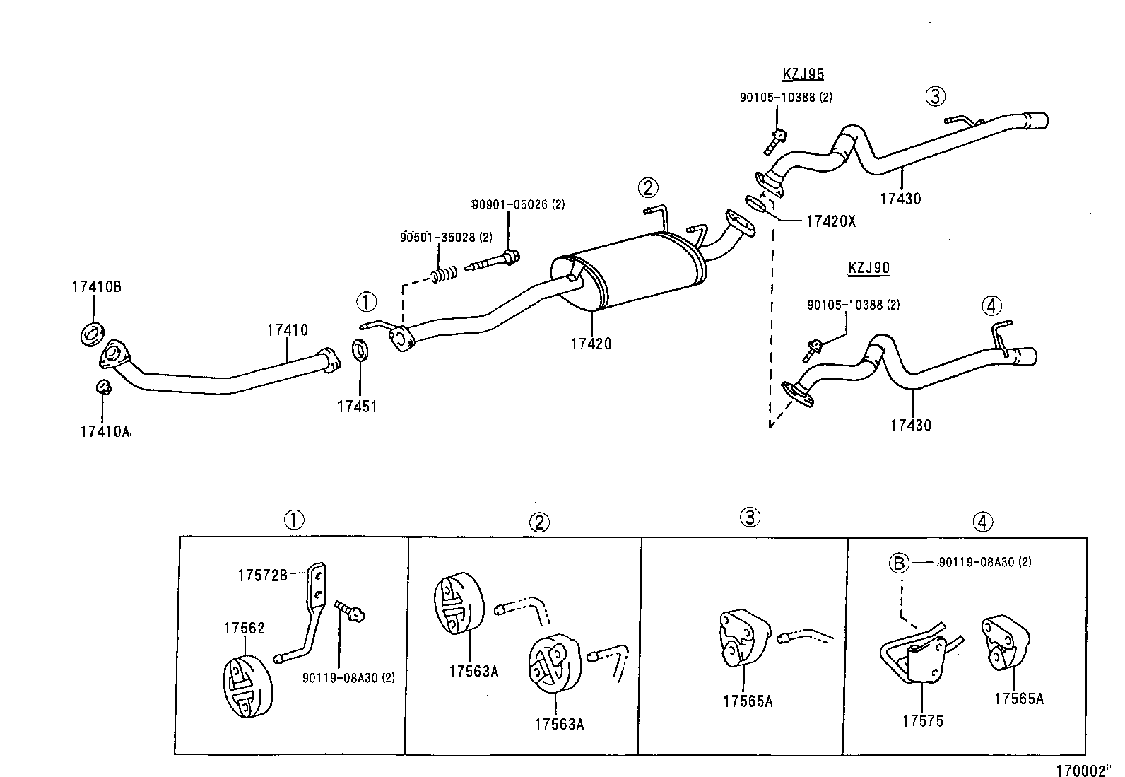 TOYOTA 9091706067 - Уплътнителен пръстен, изпуск. тръба vvparts.bg