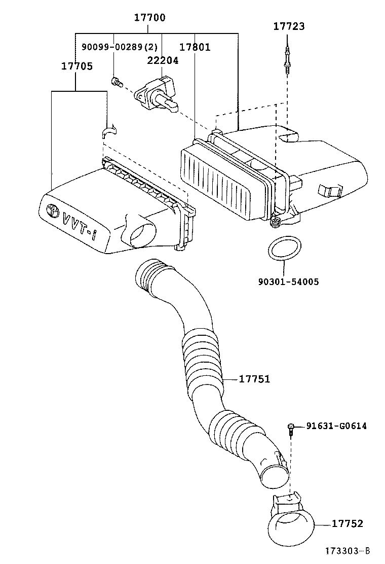 Berliet 17801-23030 - Въздушен филтър vvparts.bg