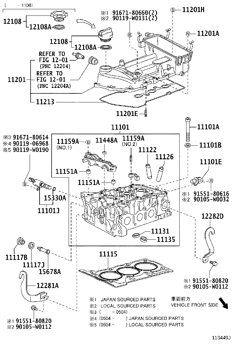 TOYOTA 90919-W5003 - Импулсен датчик, колянов вал vvparts.bg