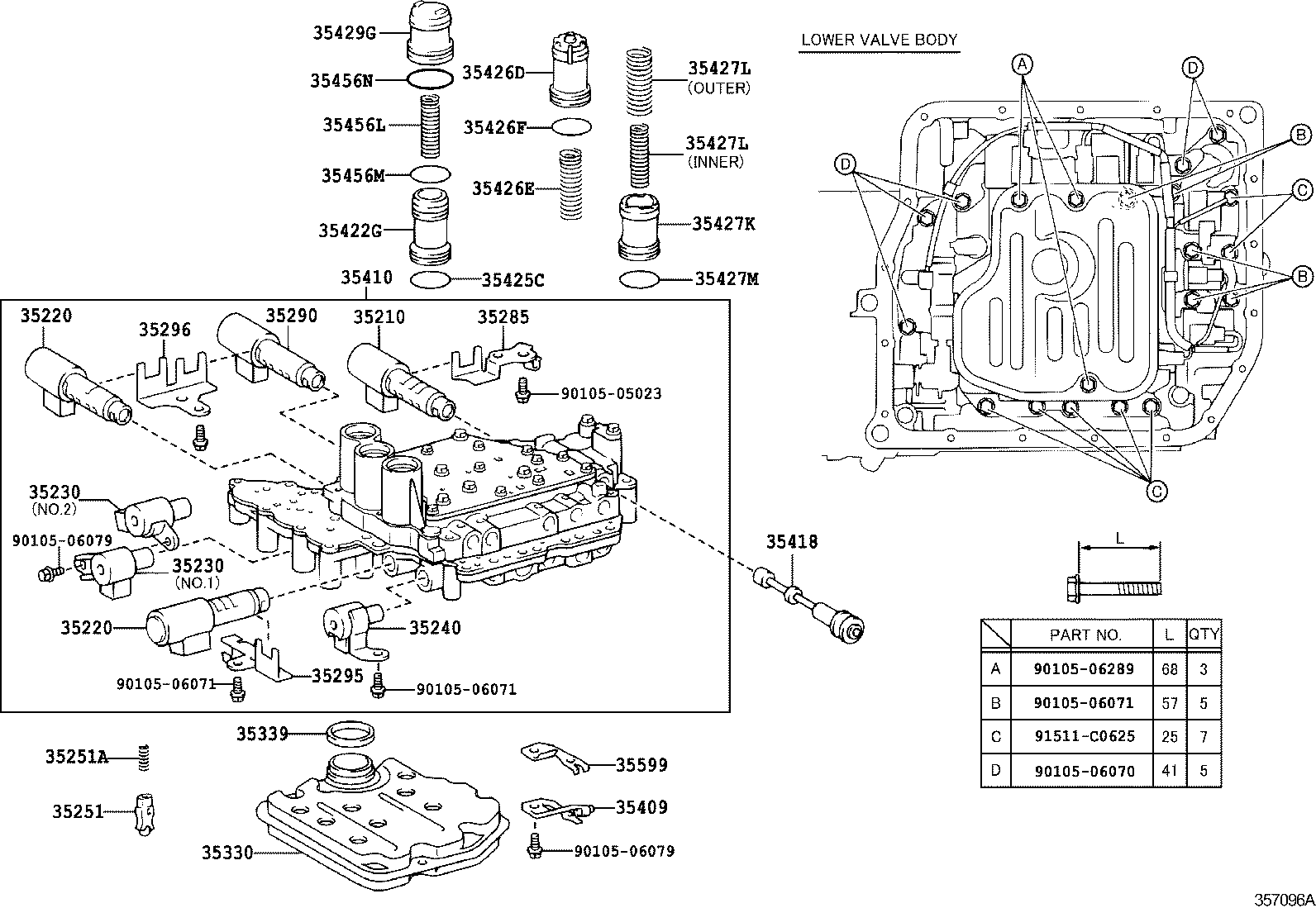 TOYOTA 90301-32010 - Хидравличен филтър, автоматична предавателна кутия vvparts.bg