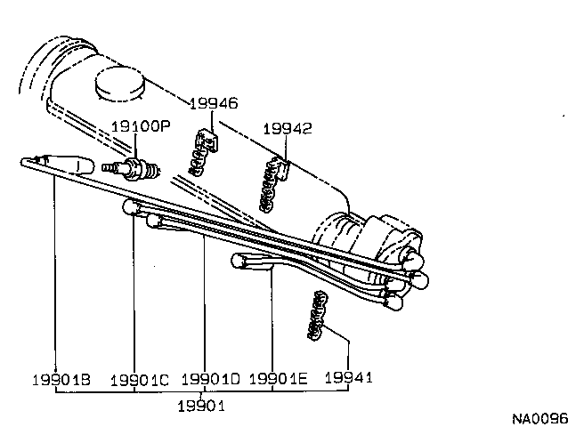 Yamaha 909-19010-64 - Запалителна свещ vvparts.bg