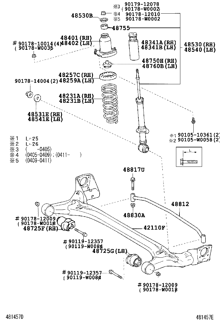 TOYOTA 48341-02040 - Прахозащитен комплект, амортисьор vvparts.bg