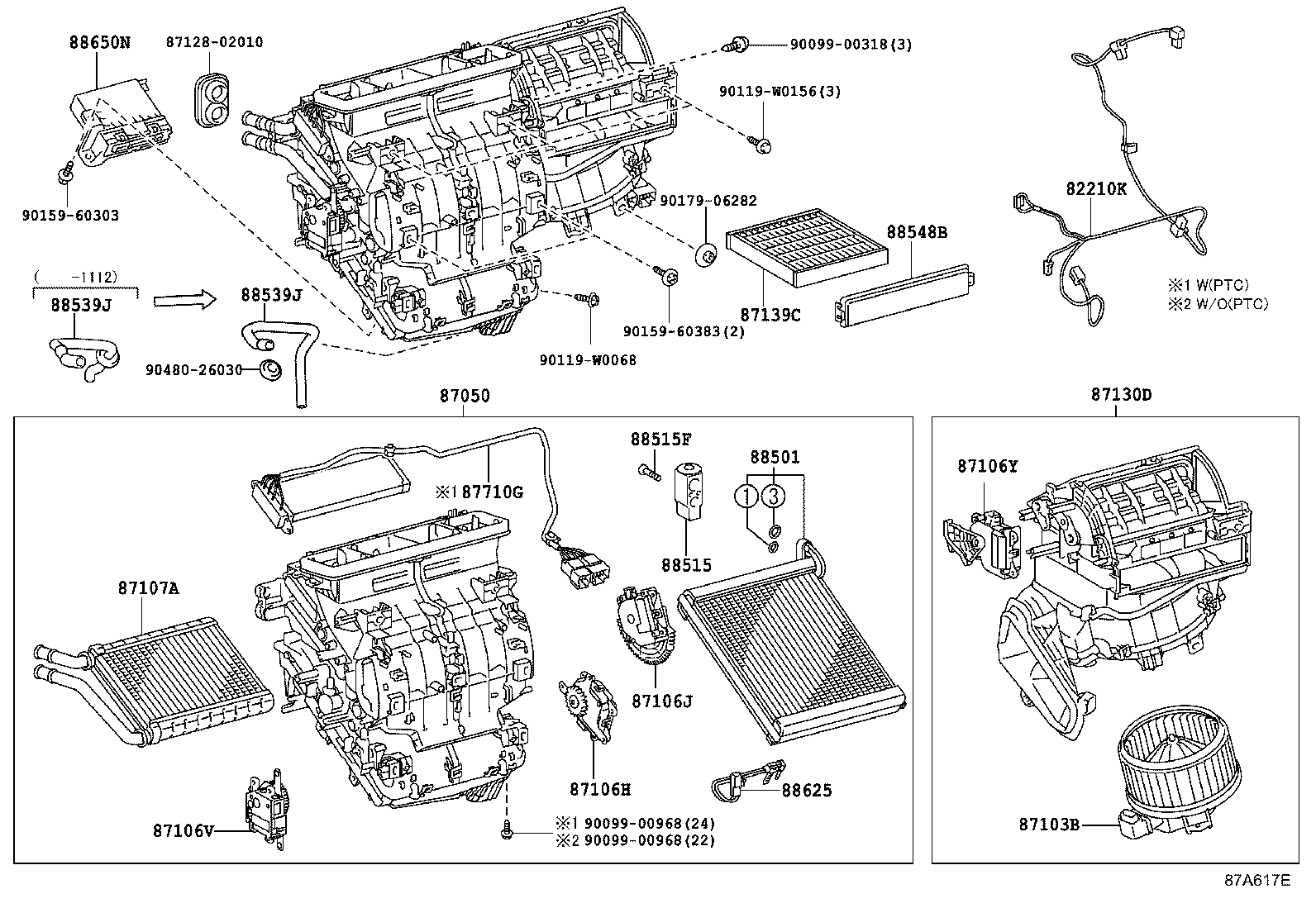 TOYOTA 87139-02020 - Филтър купе (поленов филтър) vvparts.bg