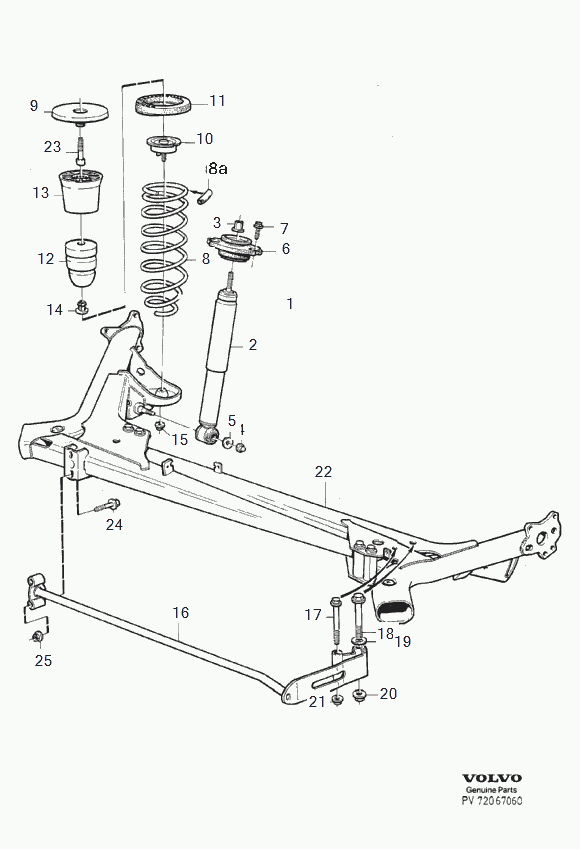 Volvo 3516151* - Тампон на макферсън vvparts.bg