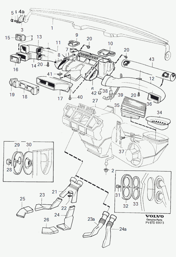 Volvo 9192522 - Филтър купе (поленов филтър) vvparts.bg