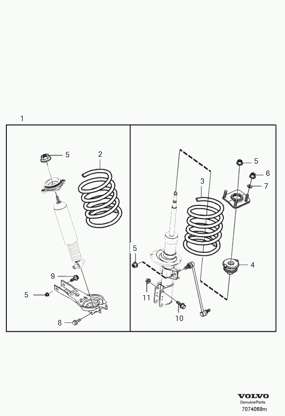 Volvo 30760914 - Ударен тампон, окачване (ресьори) vvparts.bg