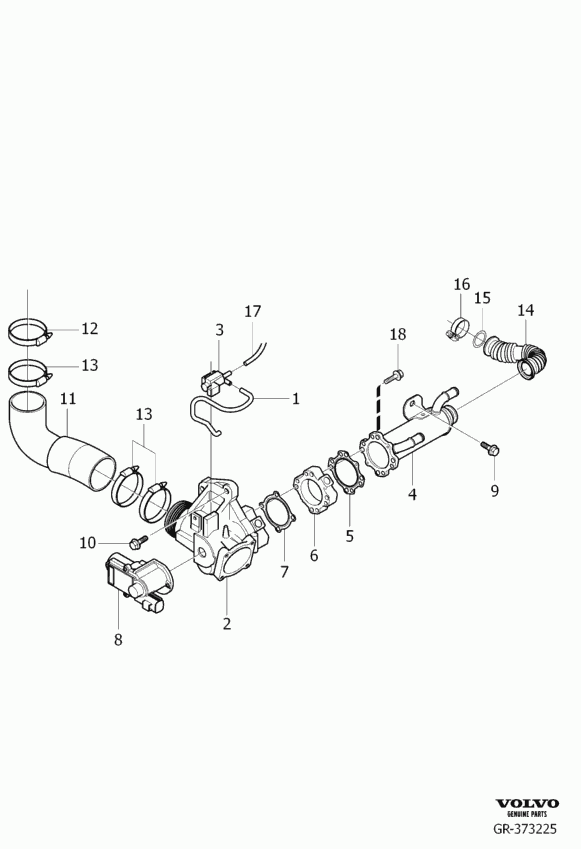 Volvo 8627709 - Уплътнение, турбина vvparts.bg