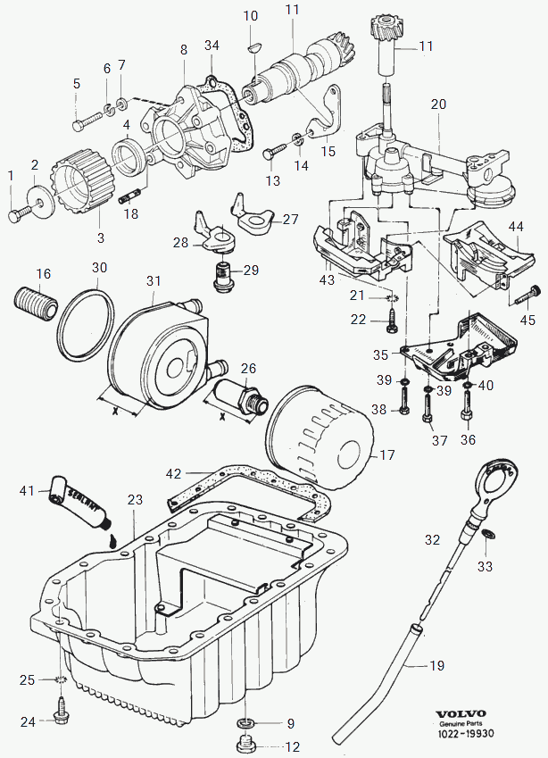 Volvo 3 345 331 - Уплътнение, маслоутаител vvparts.bg