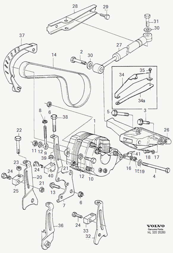 Volvo 986991 - Винт vvparts.bg