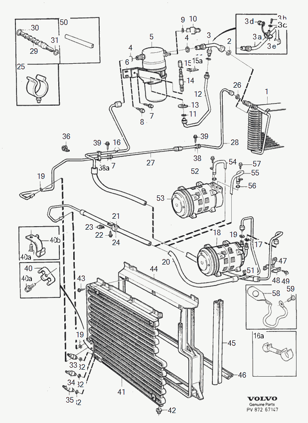 Volvo 6 847 512 - Изсушител, климатизация vvparts.bg