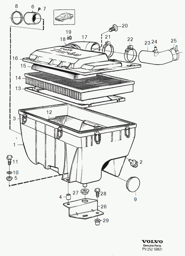 FORD 1257342 - Комплект колесен лагер vvparts.bg