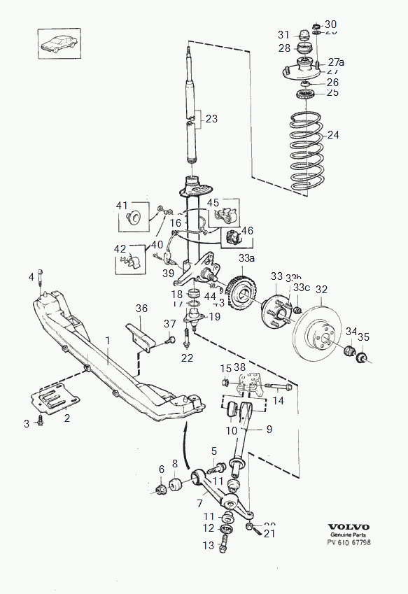 Volvo 1359839 - Амортисьор vvparts.bg