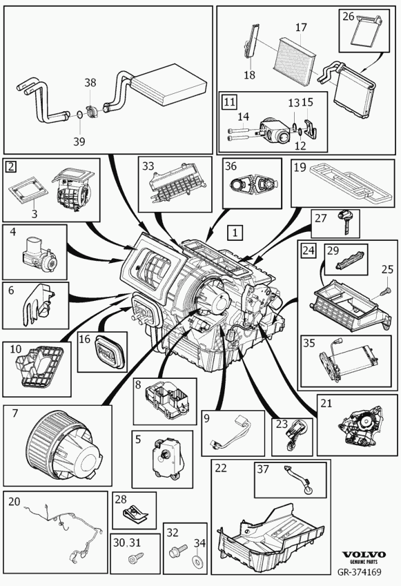 FORD 31 369 455 - Филтър купе (поленов филтър) vvparts.bg