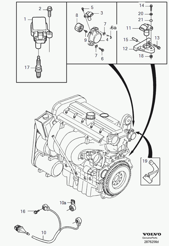 Volvo 8692071 - Запалителна свещ vvparts.bg