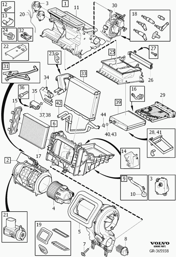 VOLVO (CHANGAN) 31366124 - Particulate filter vvparts.bg