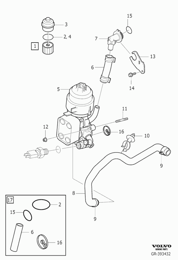 TOYOTA 30725802 - Маслен радиатор, двигателно масло vvparts.bg