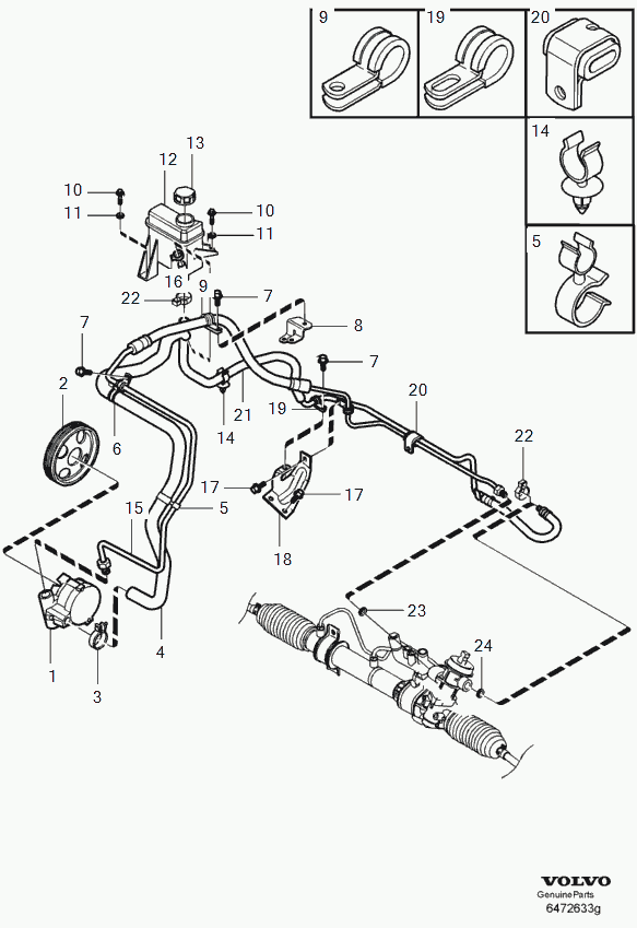 Opel 30620812 - Хидравлична помпа, кормилно управление vvparts.bg