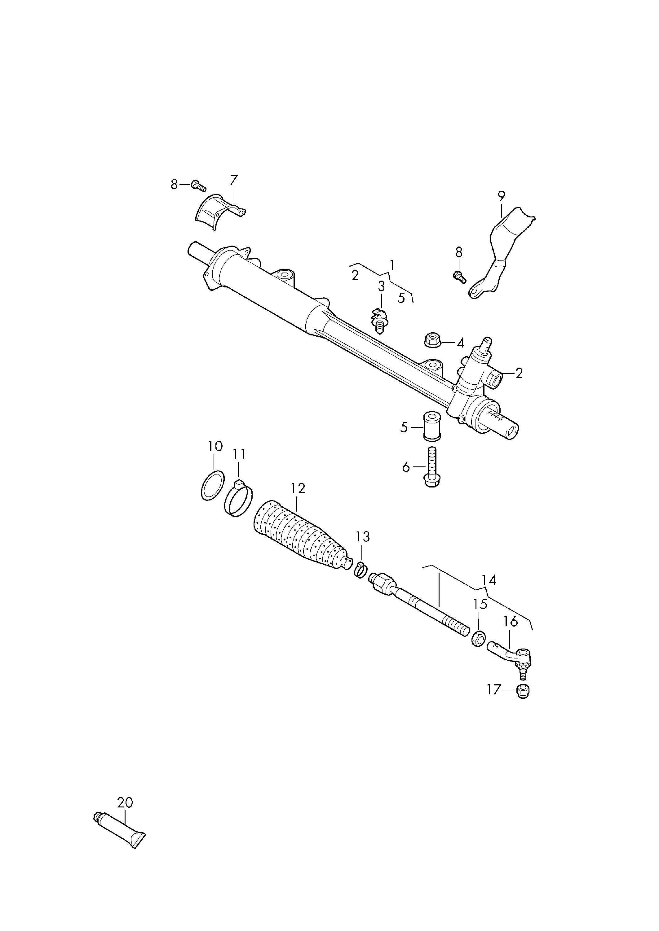 VW 7P6422063K - Кормилна кутия vvparts.bg