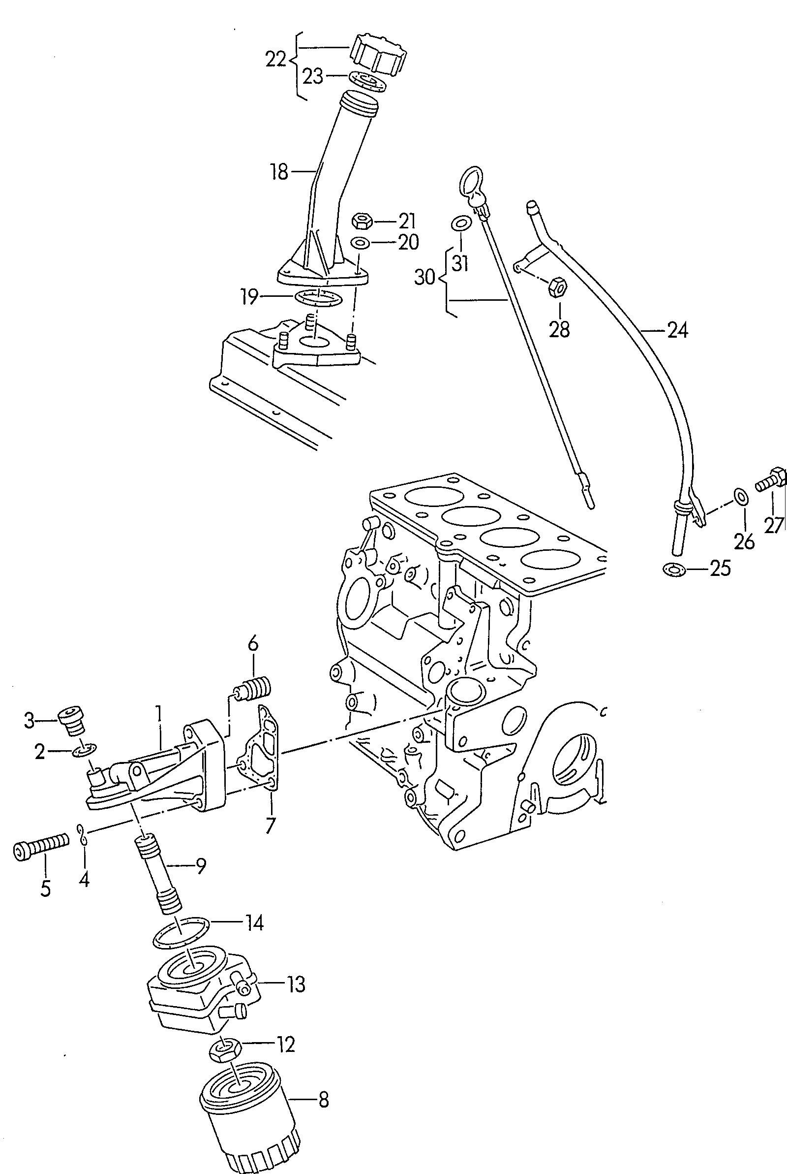 VW N 014 717 2 - Комплект ангренажен ремък vvparts.bg