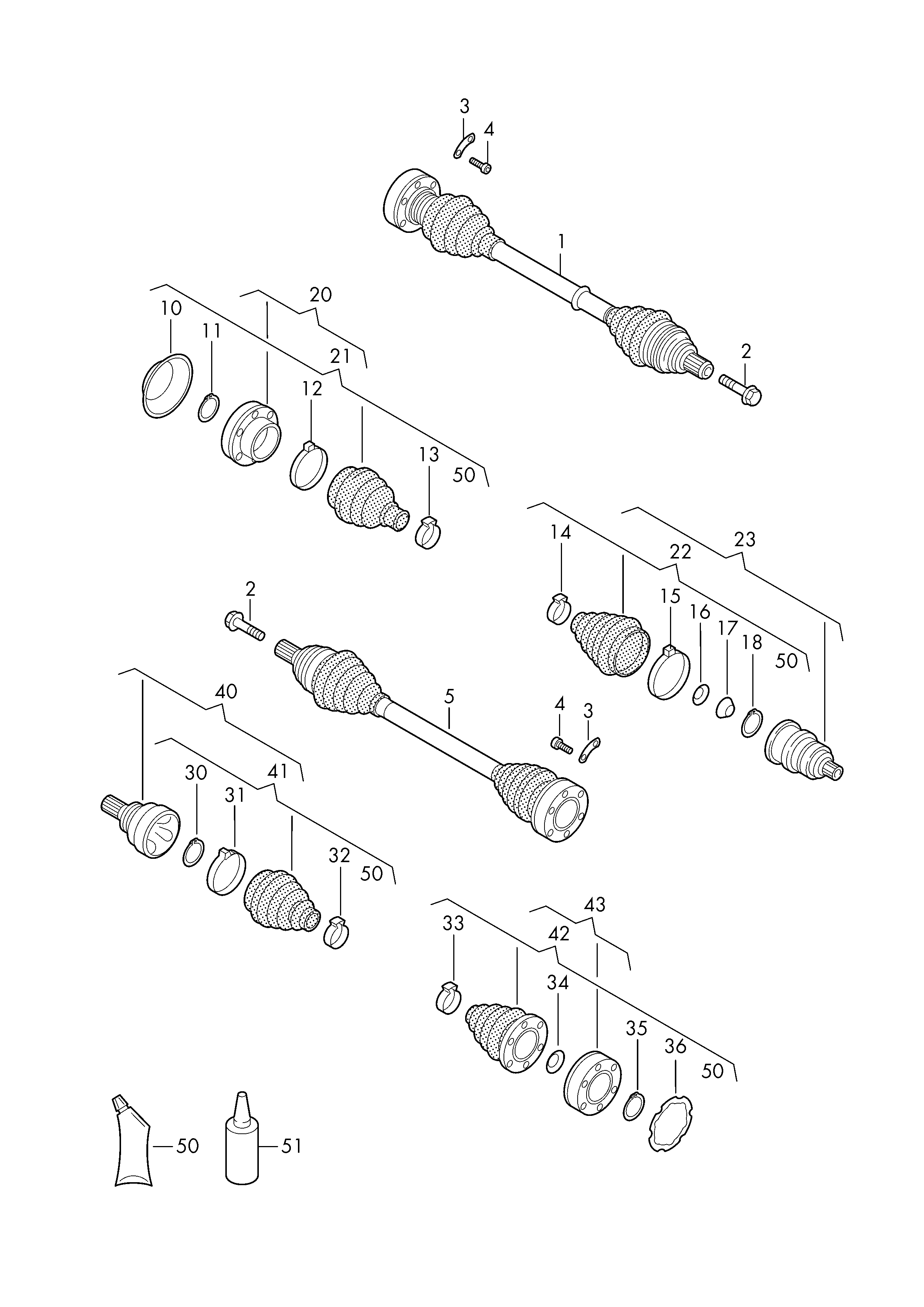 Seat 5M0 498 203 - Маншон, полуоска vvparts.bg