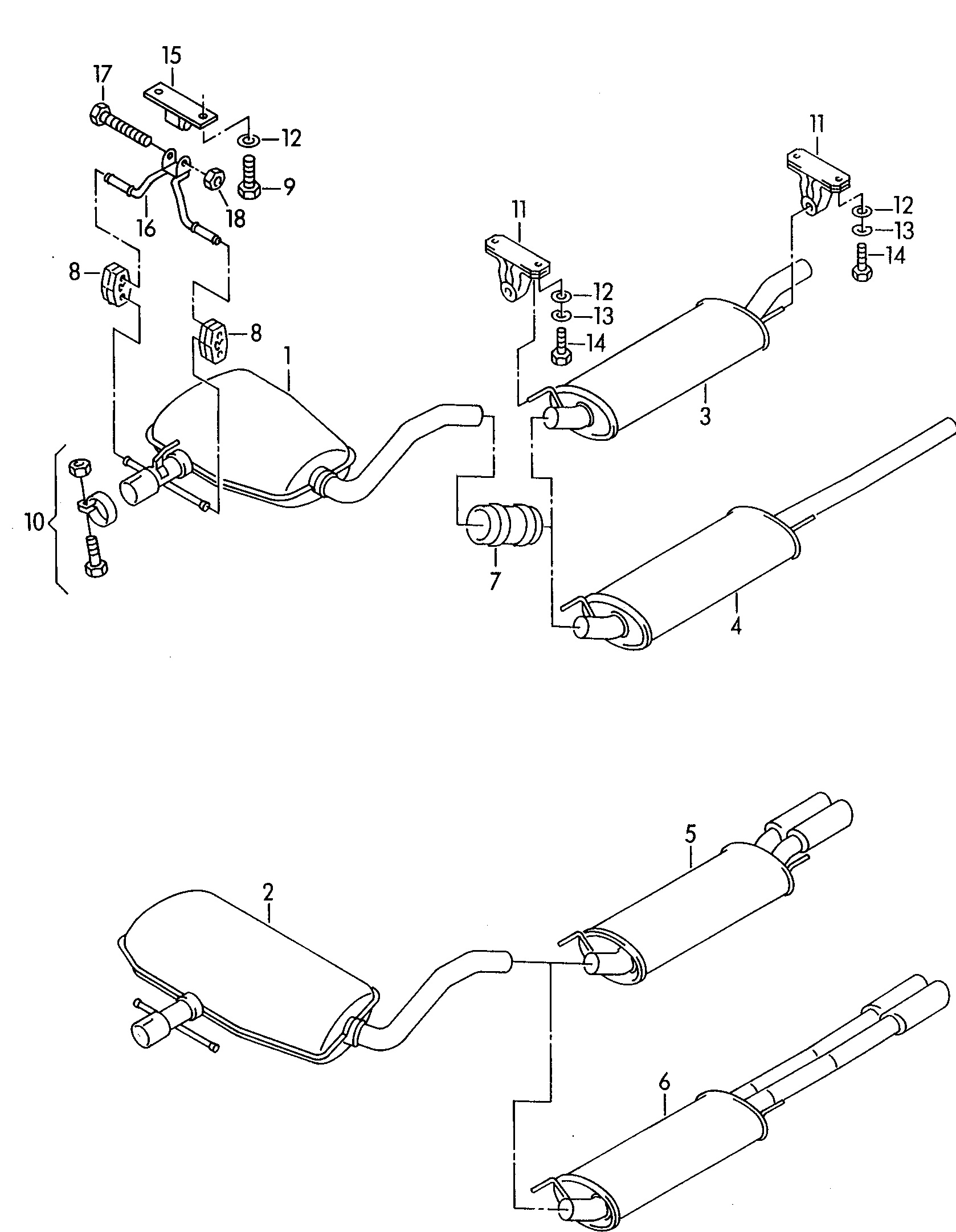 Seat 191 253 139G - Тръбна връзка, изпускателна система vvparts.bg