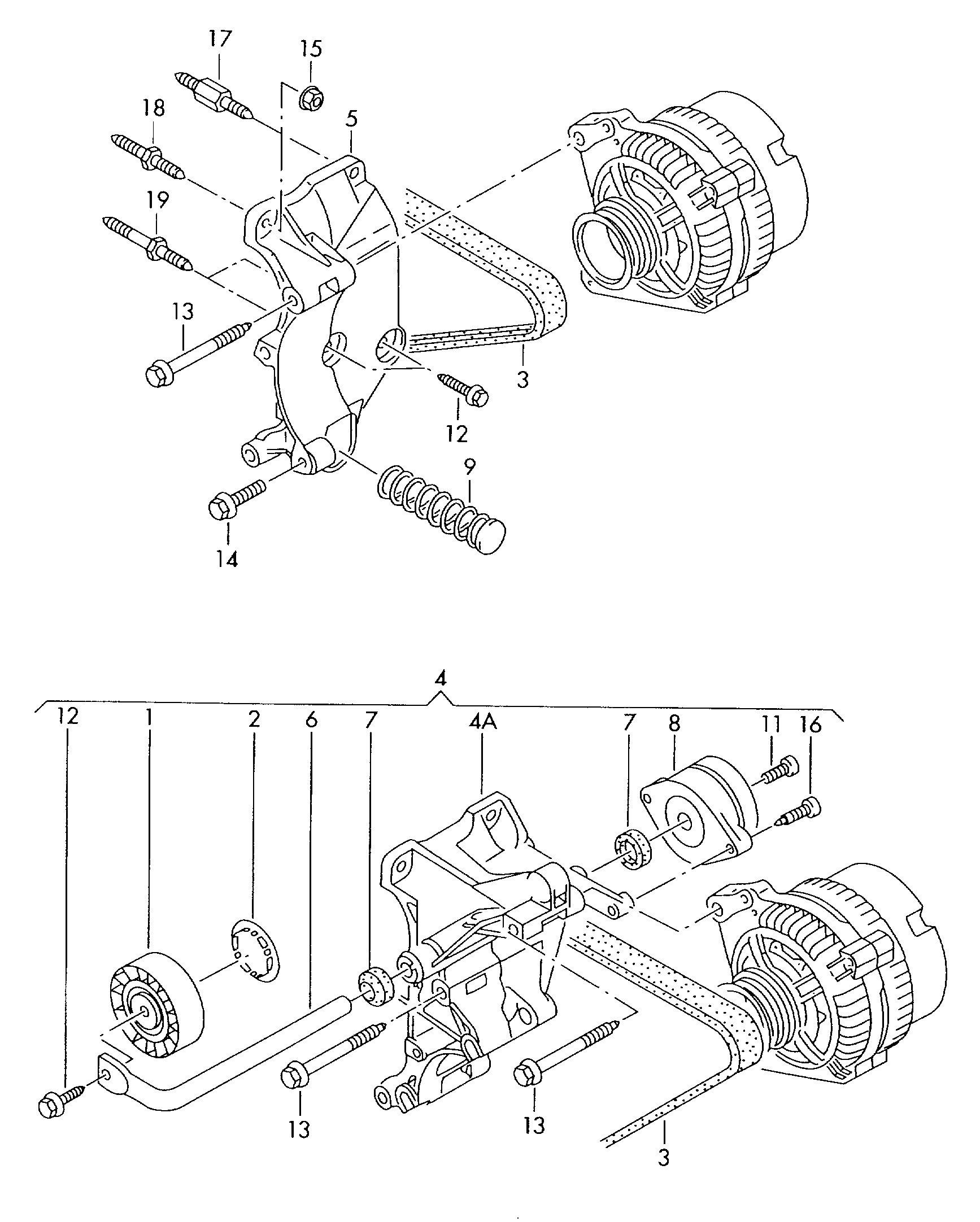 Vauxhall 037903137E - Пистов ремък vvparts.bg