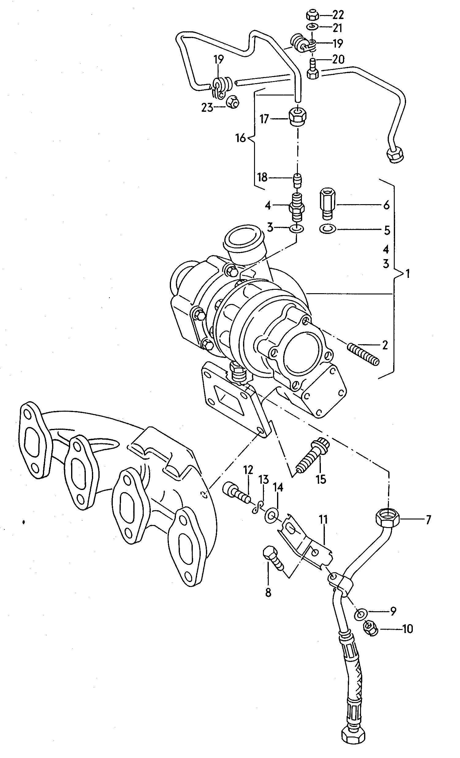 VW 068145702CX - Турбина, принудително пълнене с въздух vvparts.bg