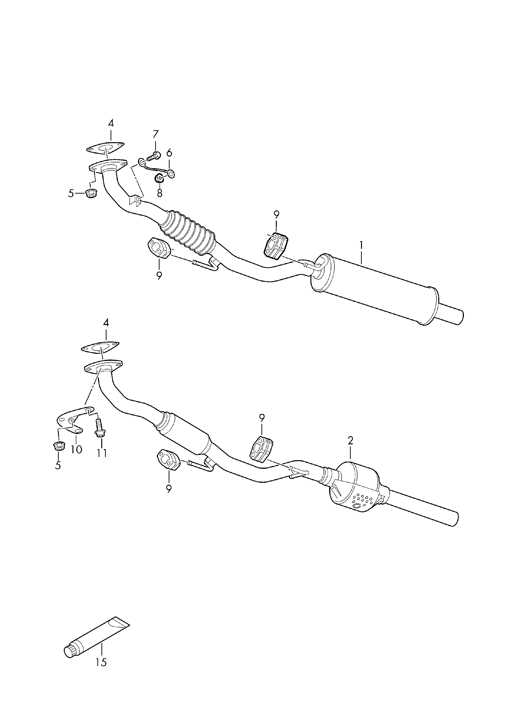 AUDI 6R0254502AX - Катализатор vvparts.bg