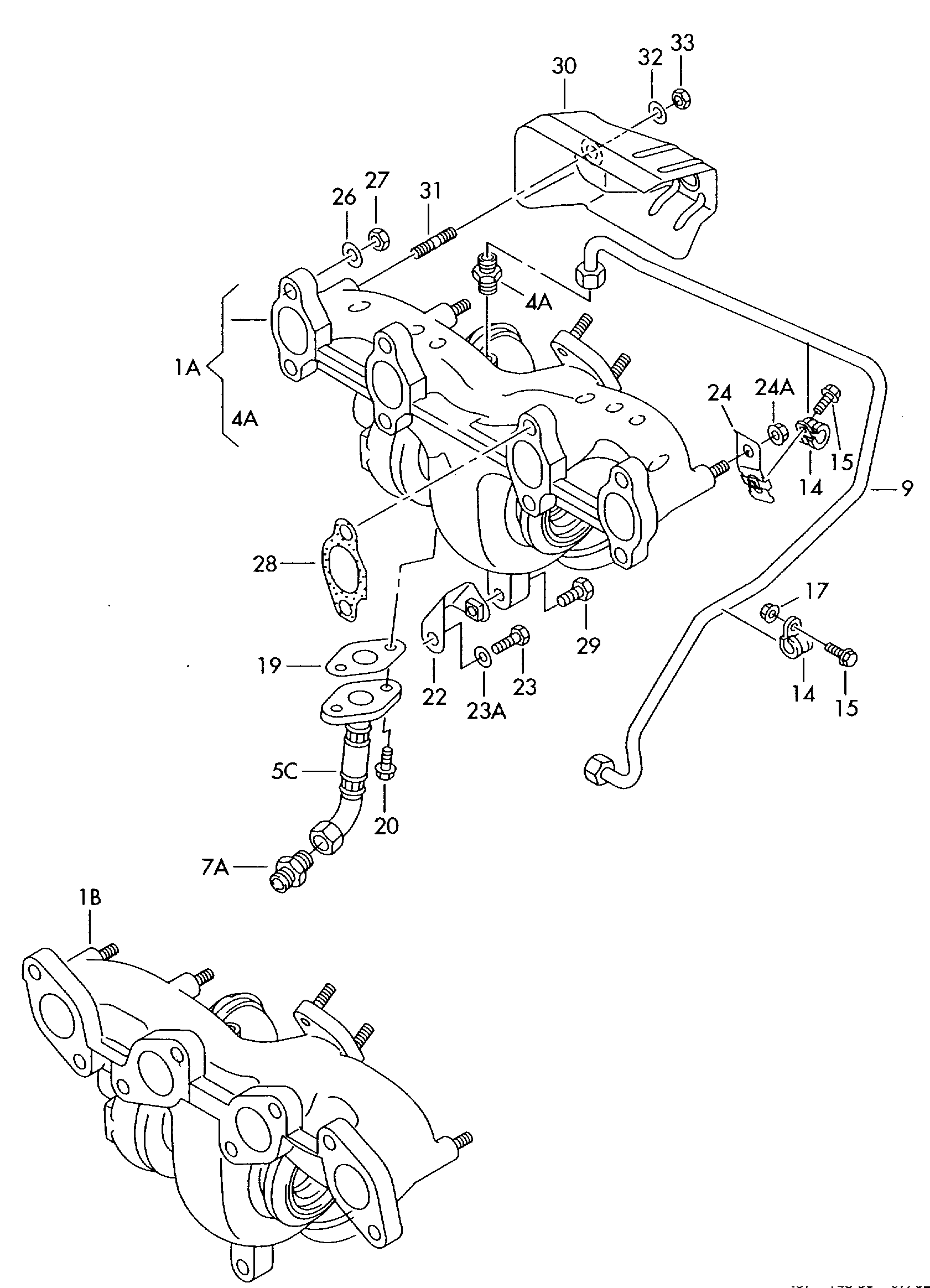 VAG N  90707001 - seal ring vvparts.bg