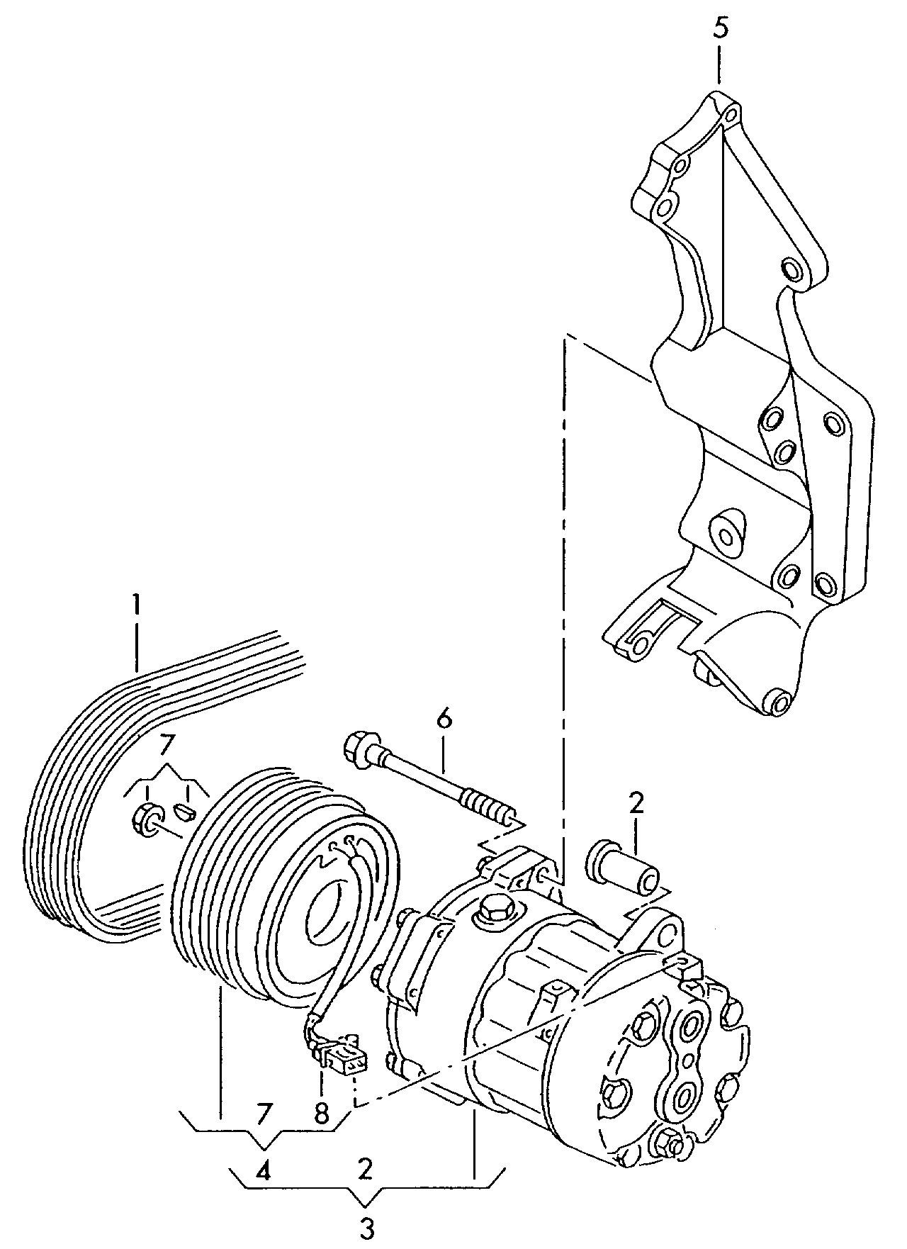 VW 038 903 137 S - Пистов ремък vvparts.bg