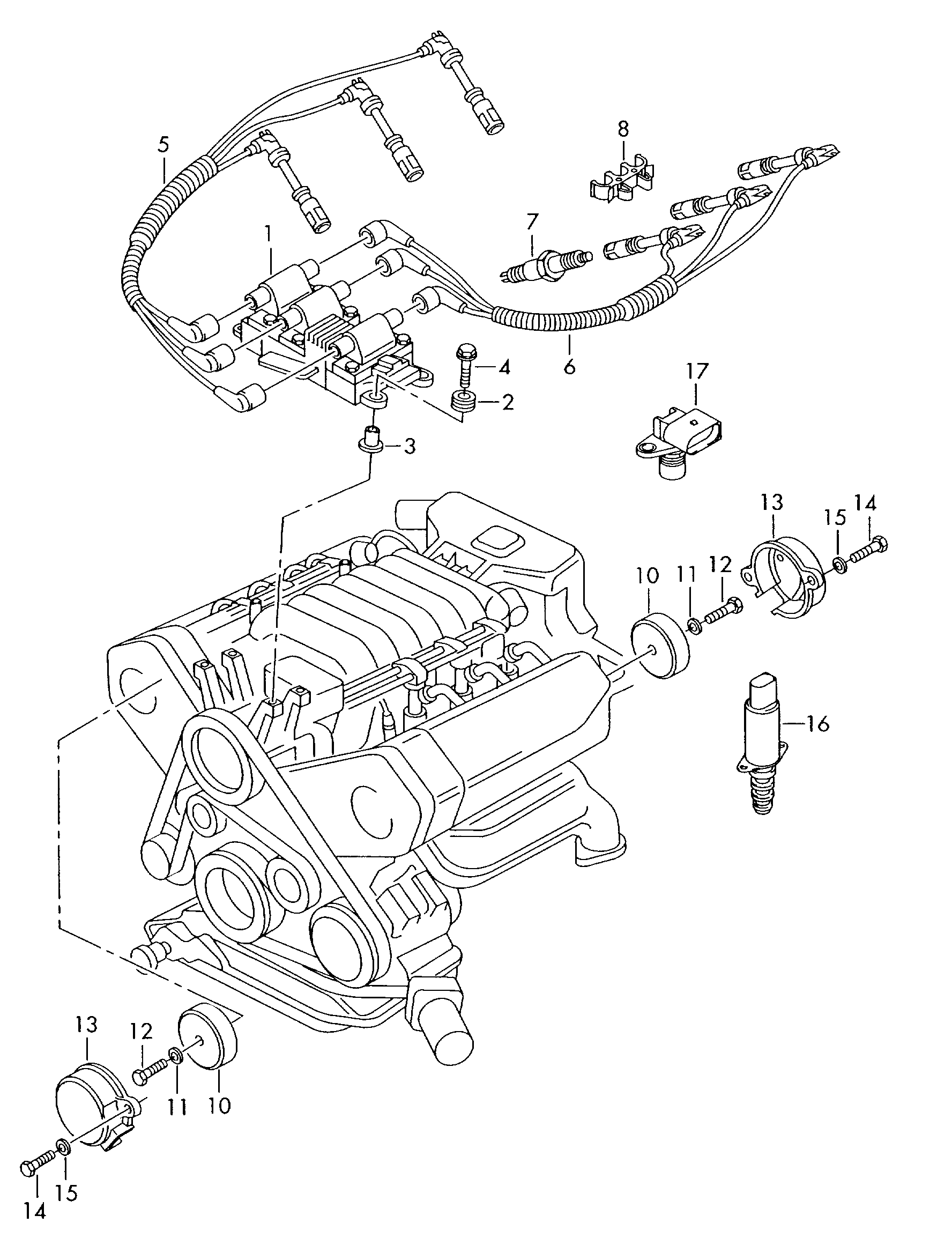 Seat 101 000 035 HJ - Запалителна свещ vvparts.bg