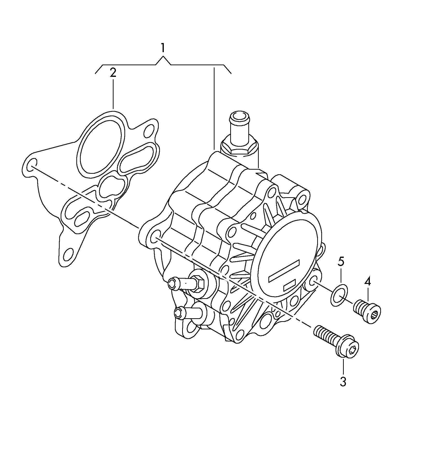 Seat 03G 145 209 C - Вакуум помпа, спирачна система vvparts.bg