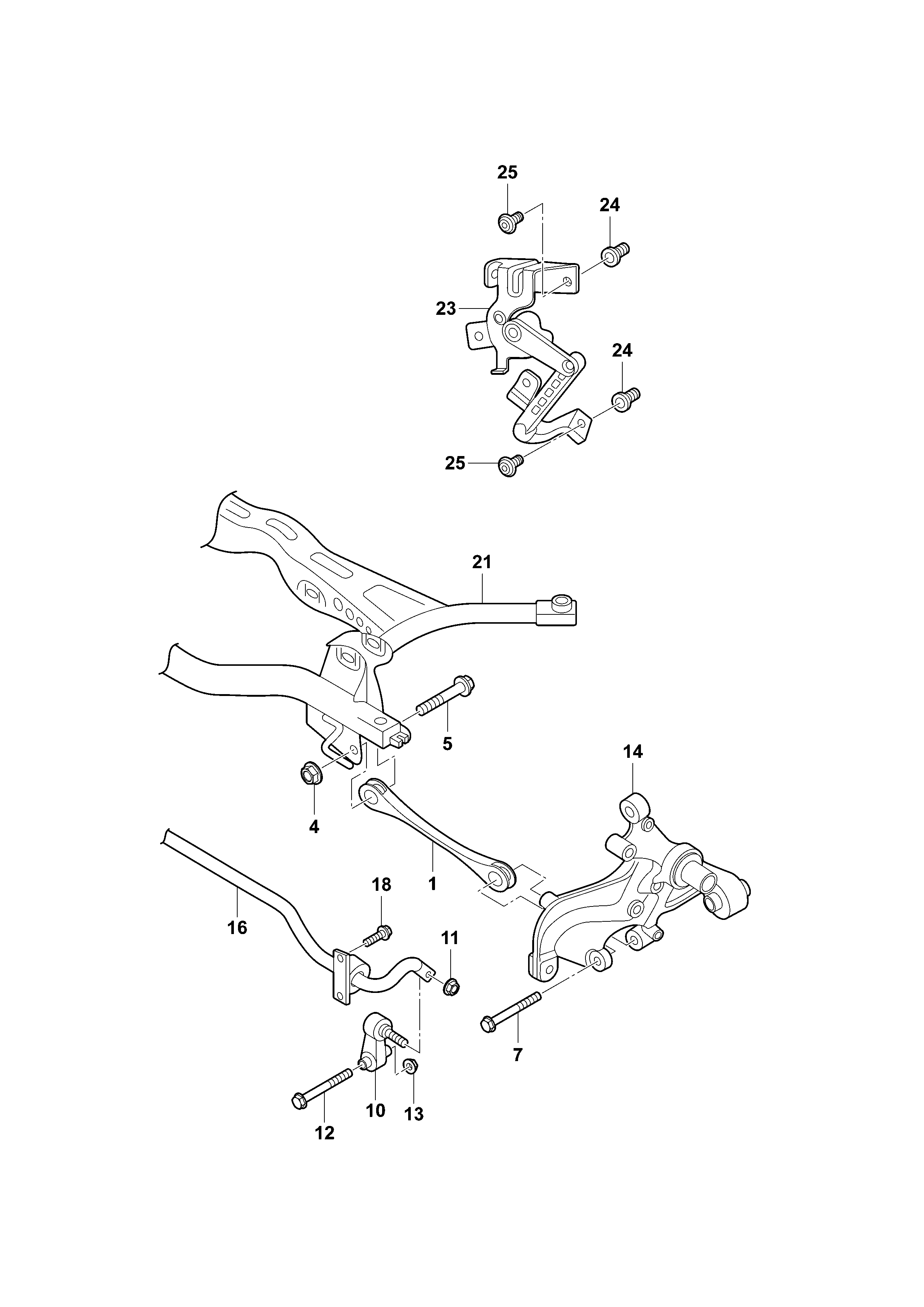 VAG 5Q0 501 529 E - Щанга / подпора, окачване на колелото vvparts.bg