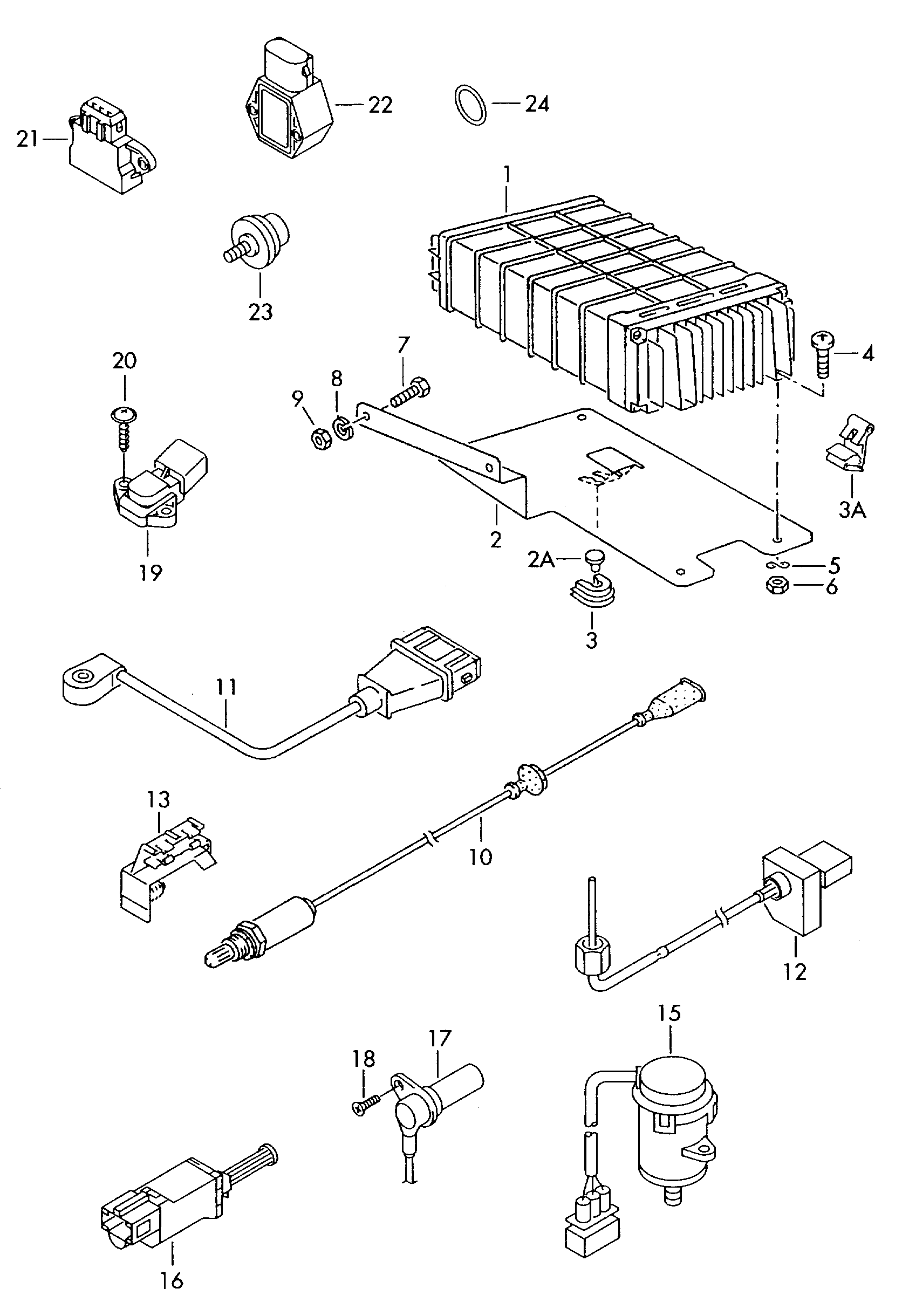 Lamborghini 030 906 262 L - Ламбда-сонда vvparts.bg