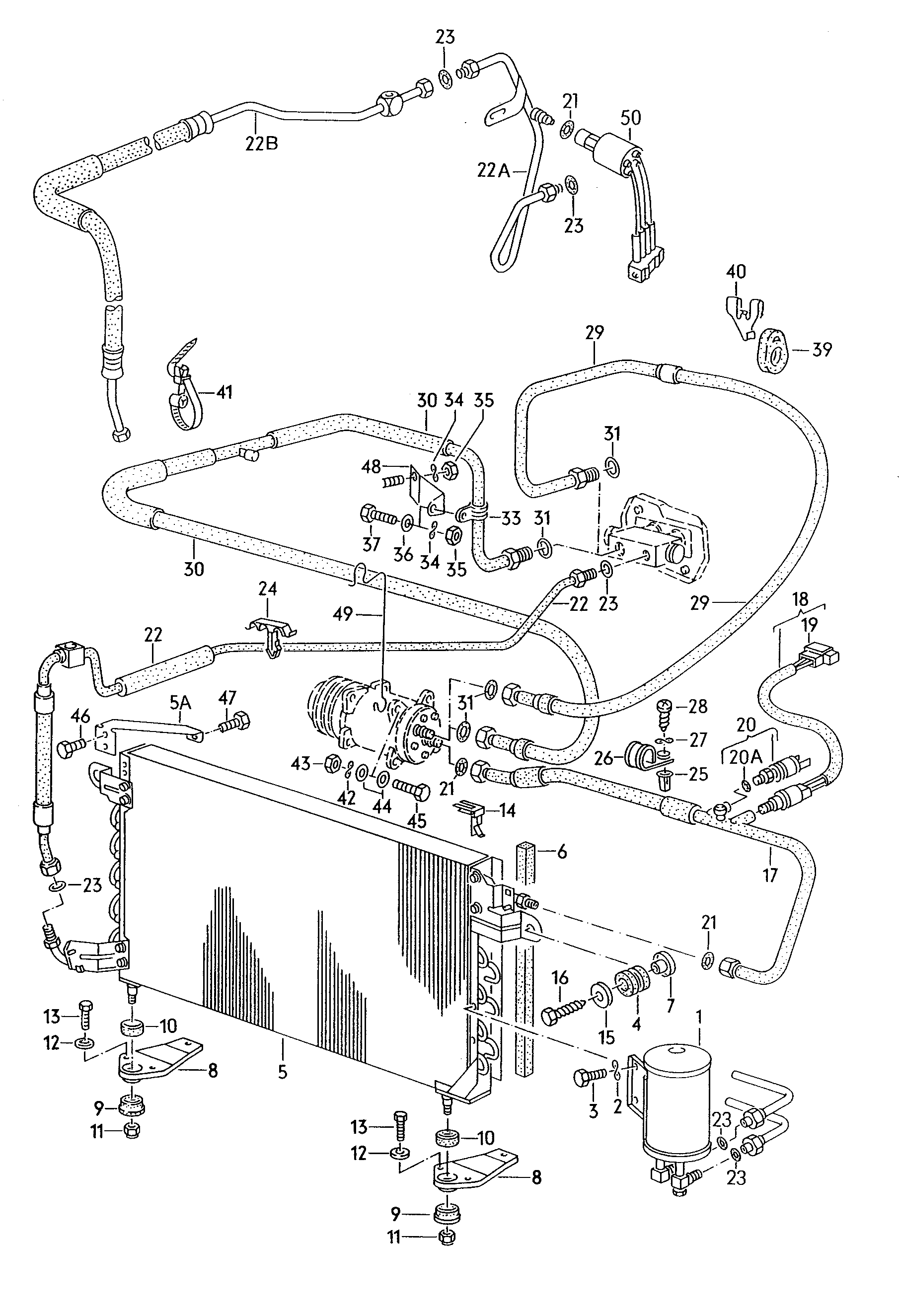 VW 803-260-749 - Ремонтен комплект, климатична инсталация vvparts.bg