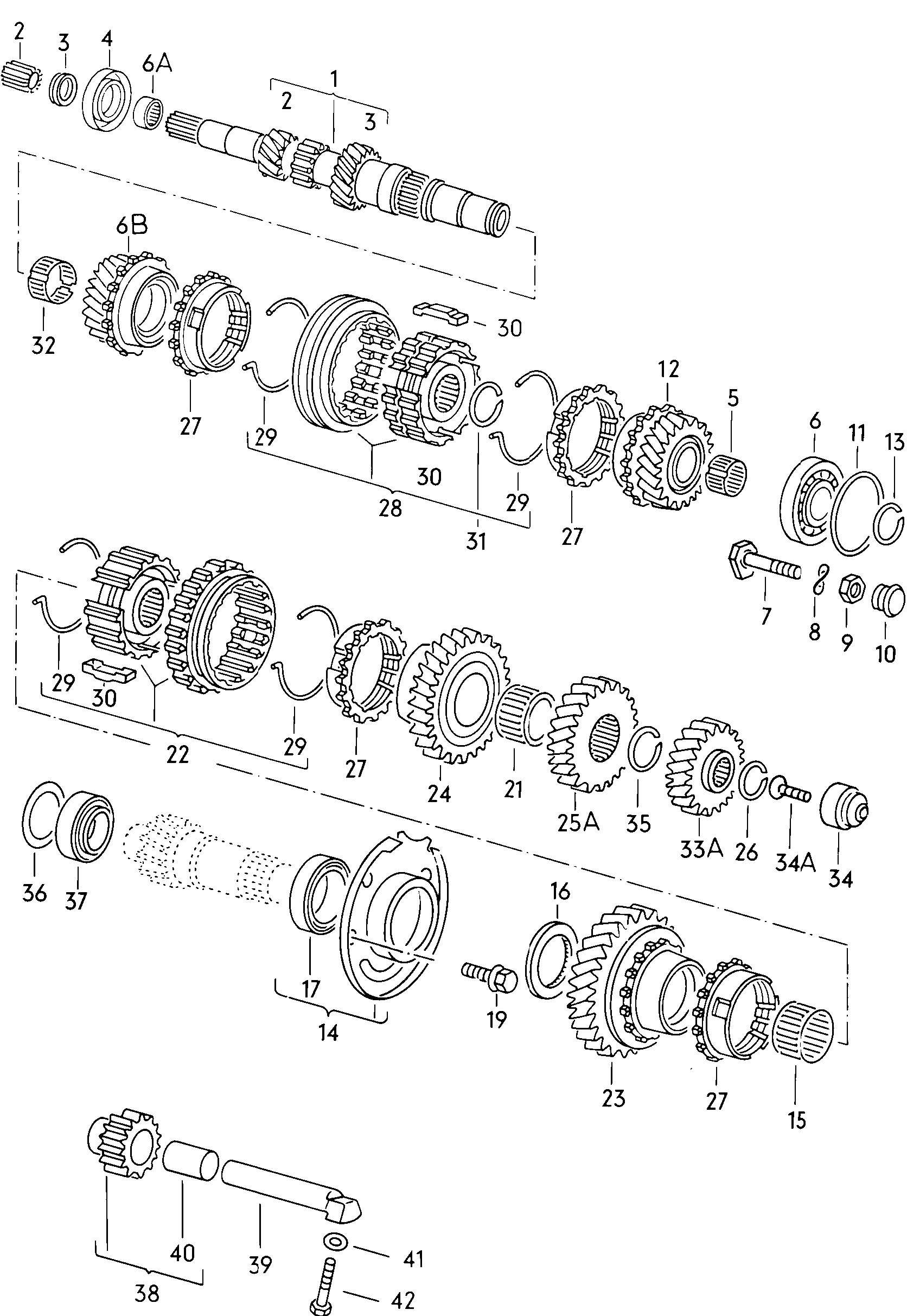 VAG 311 405 625 N - Колесен лагер vvparts.bg