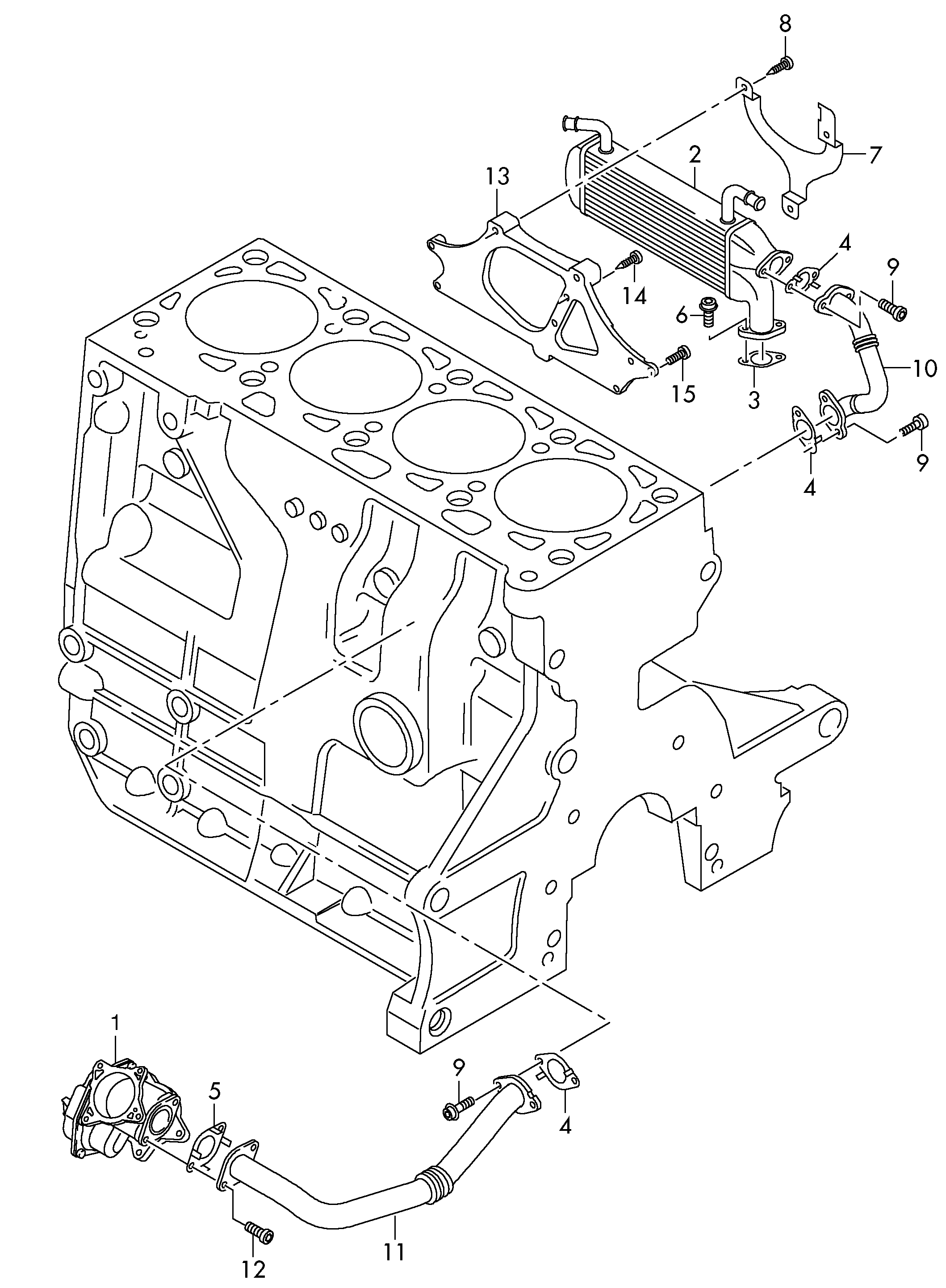 VAG 03L131547D - Уплътнение, AGR-клапан vvparts.bg