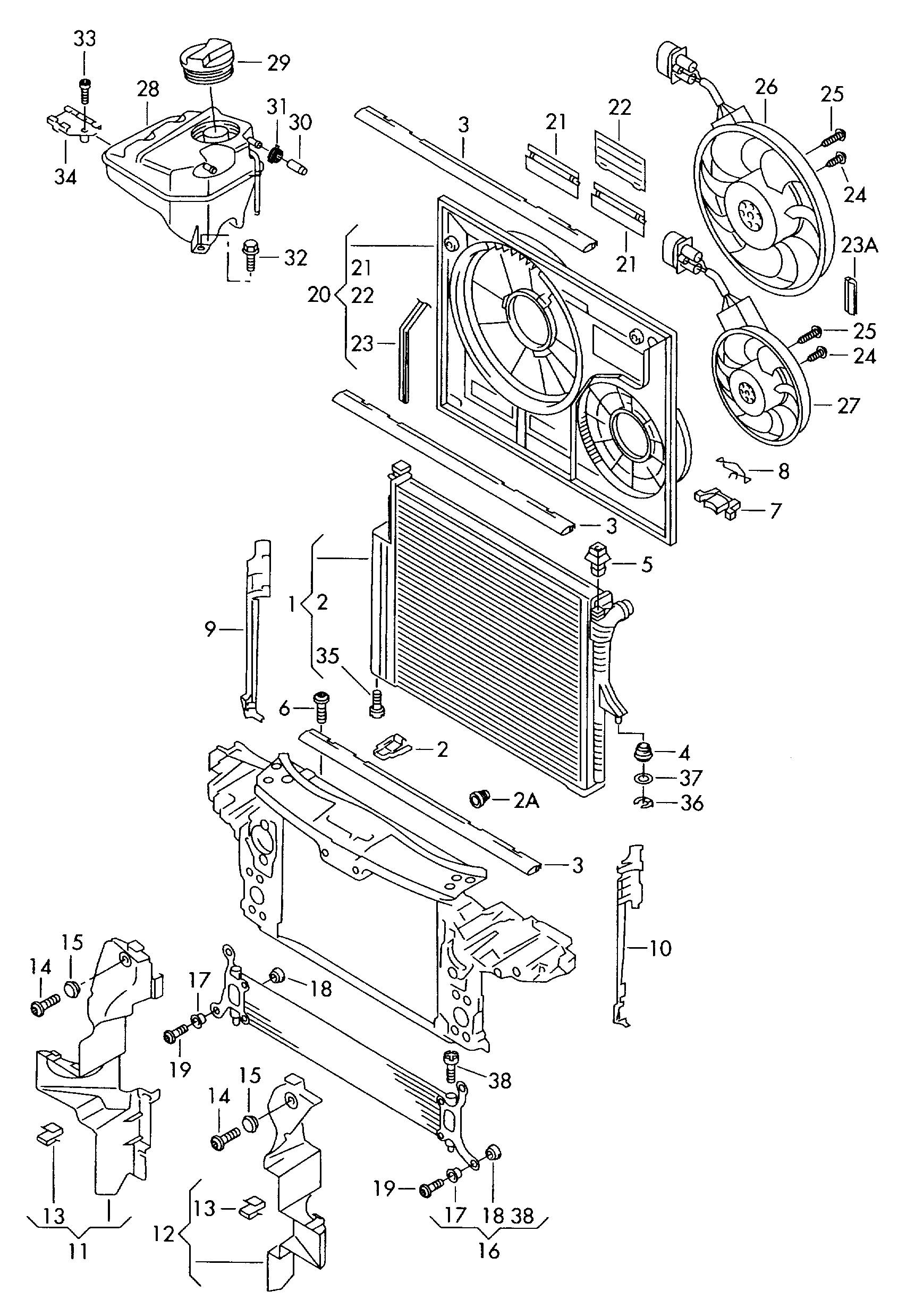 Seat 1J0 121 321 B - Капачка, резервоар за охладителна течност vvparts.bg