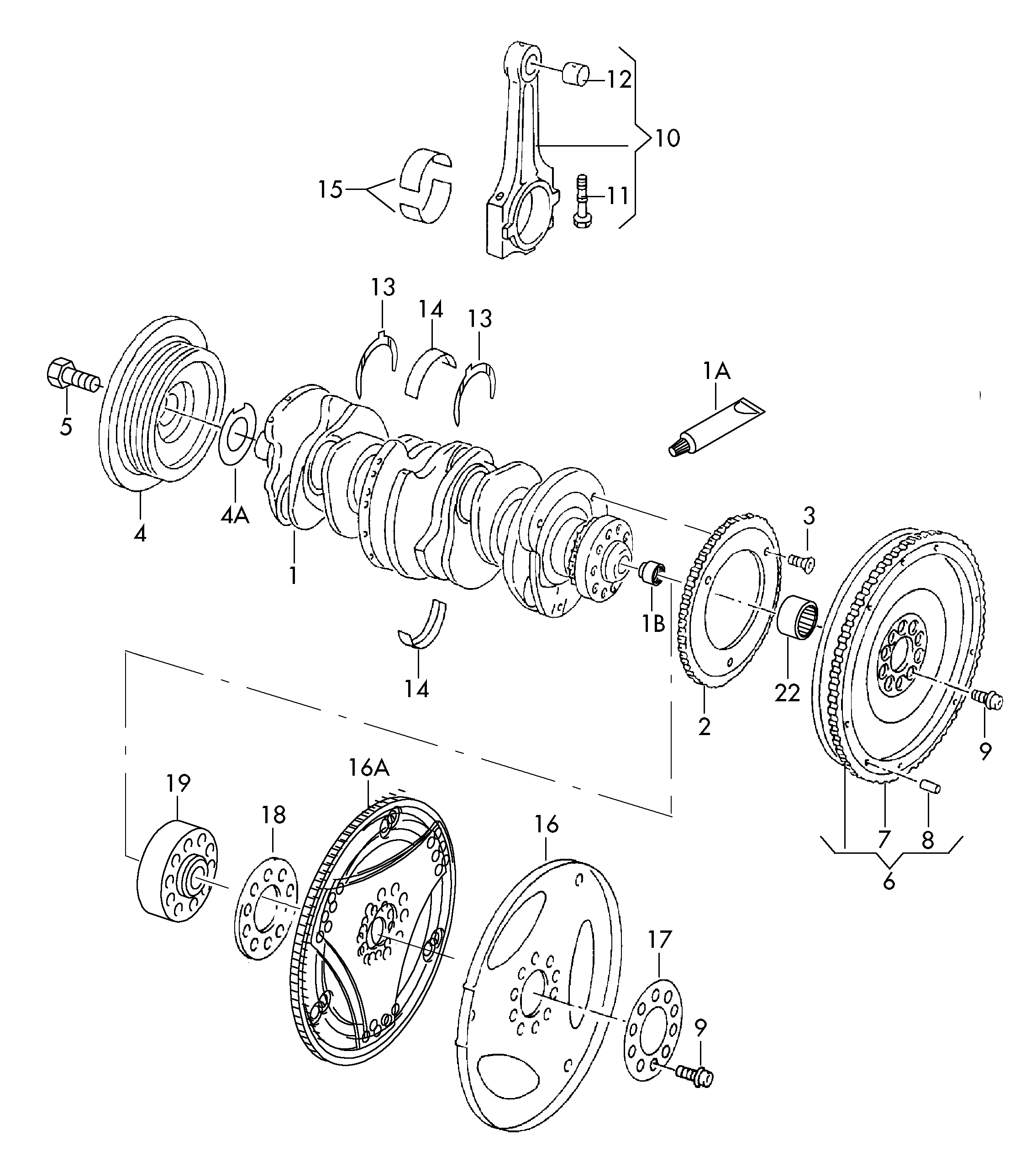 Porsche 034 105 313 A - Направляващ лагер, съединител vvparts.bg