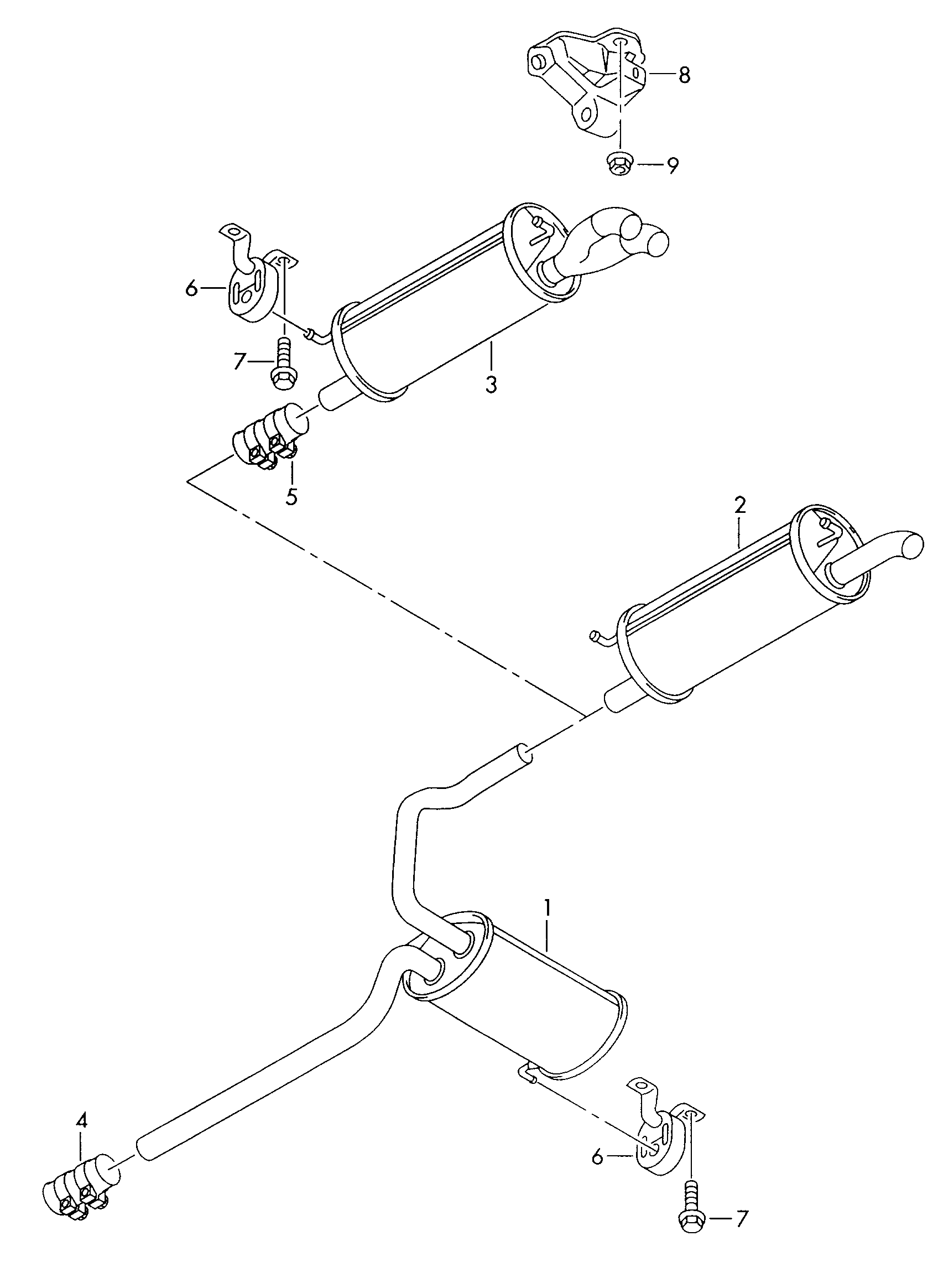 Skoda 4B0 253 144 H - Държач, гърне vvparts.bg