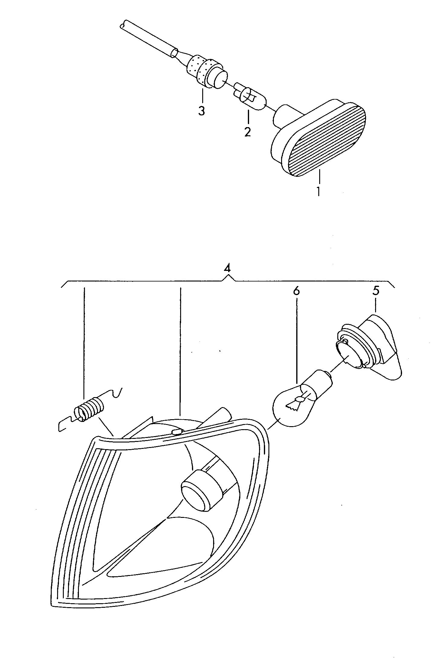 VW 1J5 949 117 A - Мигачи vvparts.bg