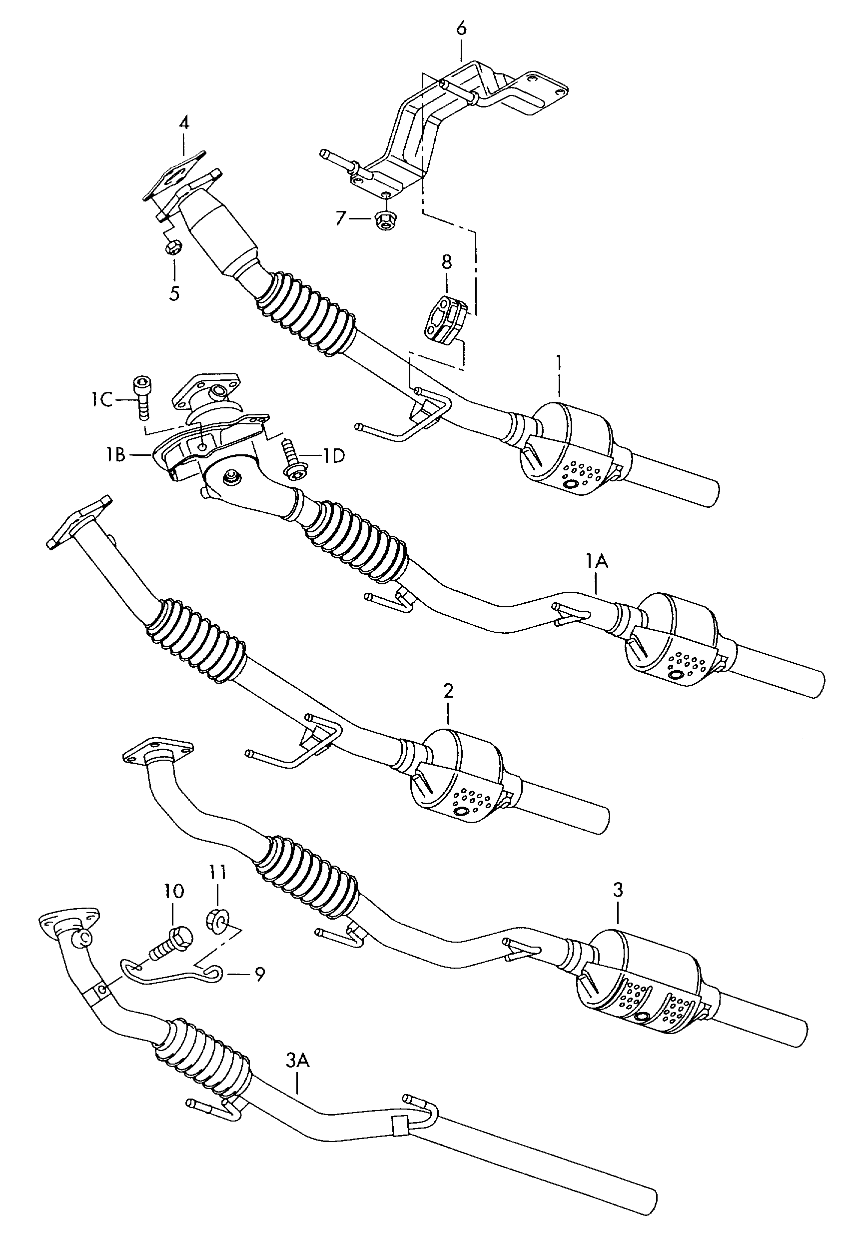 VAG 6Q0254500JX - Катализатор vvparts.bg